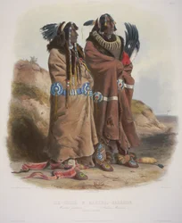 Sih-Chida y Mahchsi-Karehde, Indios Mandan